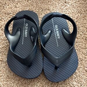 Old Navy Dark Blue Flip Flops